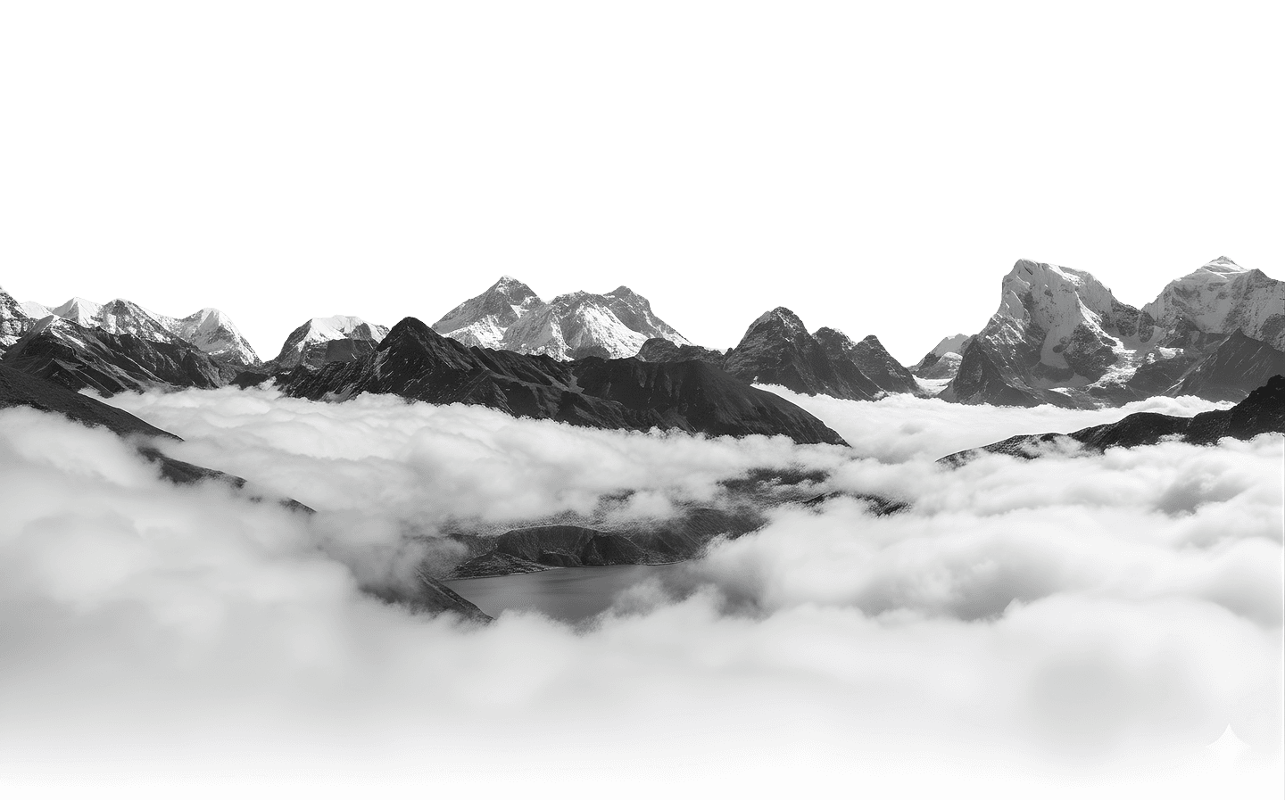 Himalayan mountain landscape